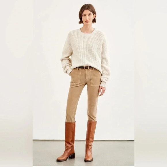 Nili Lotan Jenna Khaki Brown pants size 2 - Picture 1 of 7